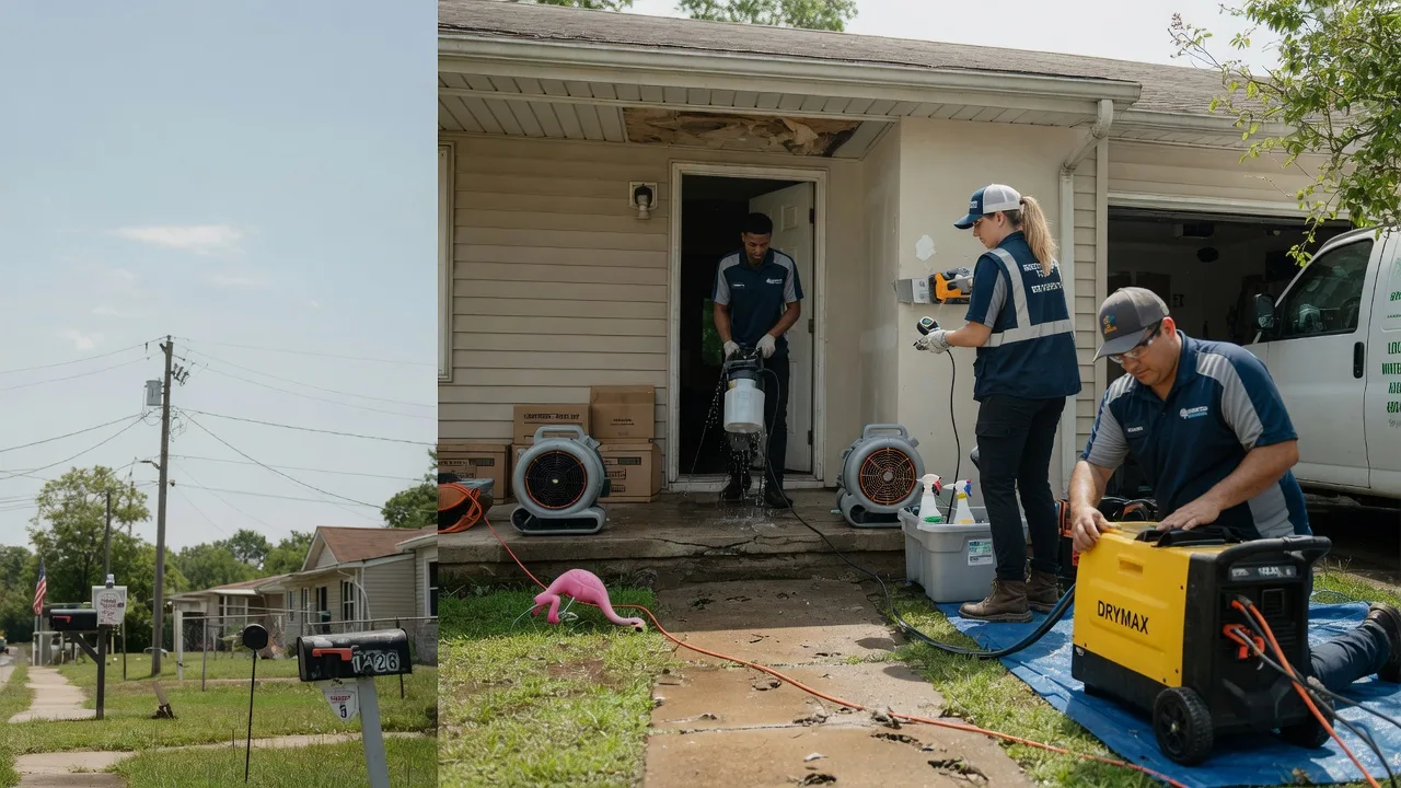 Storm Damage Water Removal in East Prairie, MO near me